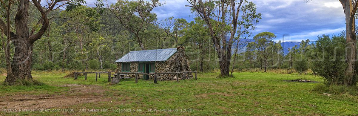 Peter Bellingham Photography Old Geehi Hut - Koscioszko NP - NSW (PBH4 00 12630)